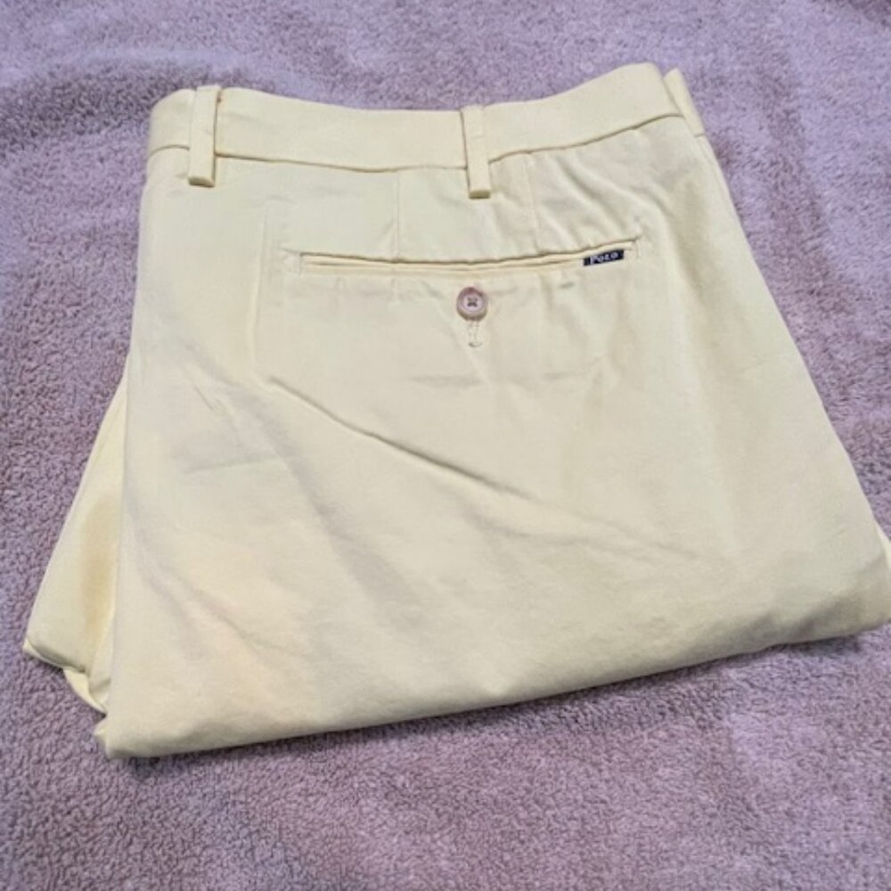 Ralph Lauren Yellow Chinos, Men's slim fit, size 38x32 - never worn.